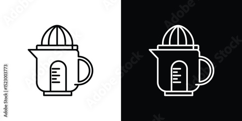 Juicer squeezer icon Graphic vector set for ui design