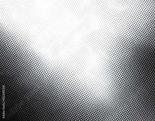 Abstract halftone gradient