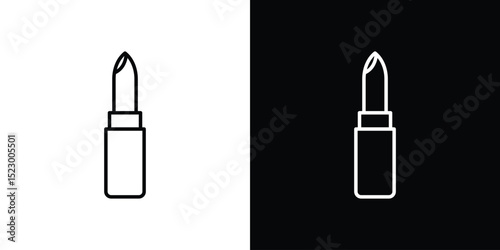 Lipstick icon Graphic vector set for ui design