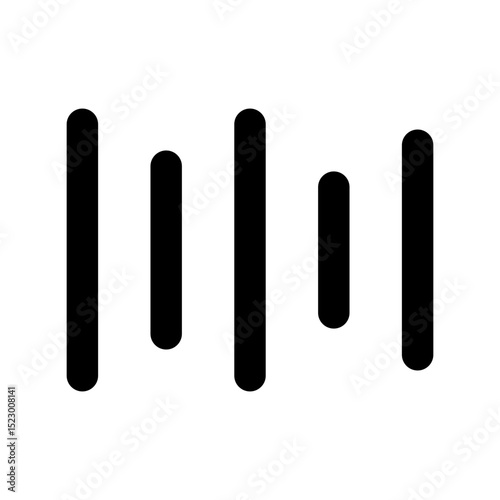 voice assistant glyph icon