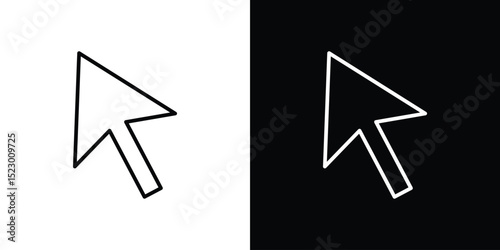 Mouse icon Graphic vector set for ui design