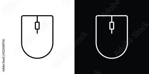 Mouse icon Graphic vector set for ui design