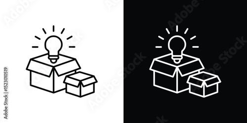 New product icon Graphic vector set for ui design