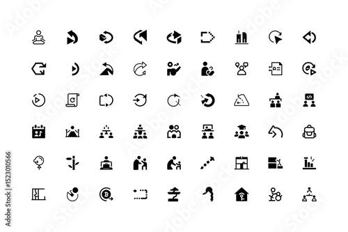 
Original name Currency exchange, financial growth icon set.