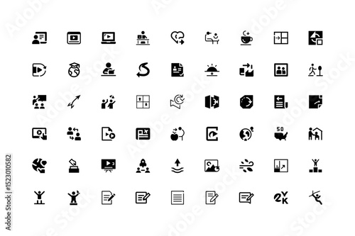 
Original name Currency exchange, financial growth icon set.