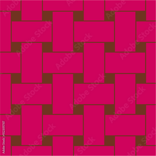 seamless pattern with pink squares