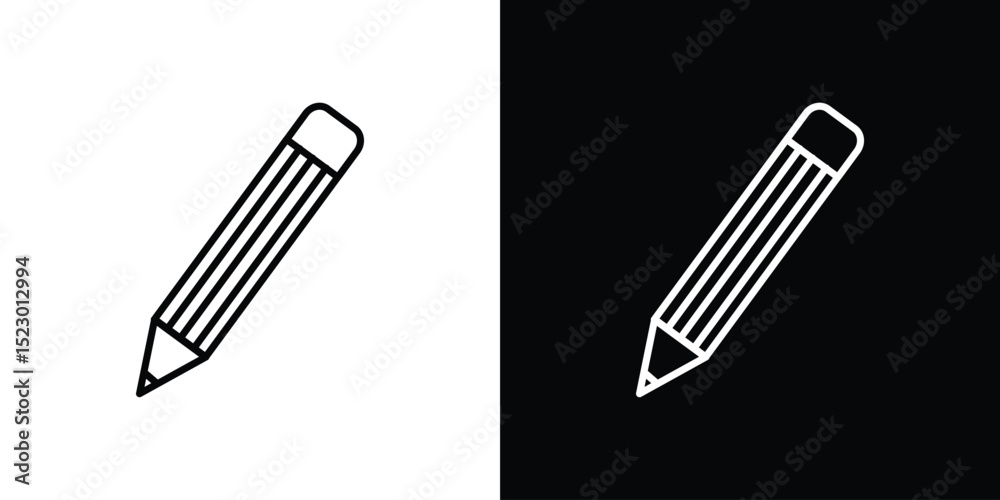 Pencil icon Graphic vector set for ui design Pencil icon Graphic vector set for ui design
