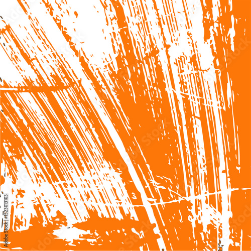 Abstract Orange Brush Stroke Background – Grunge Texture for Modern Art and Design