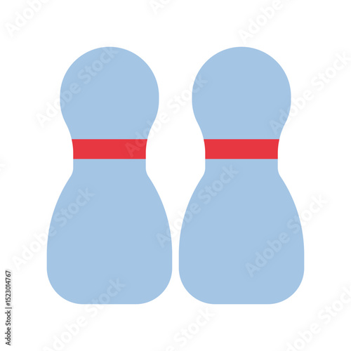 bowling pin flat icon