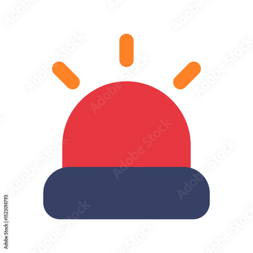 emergency flat icon