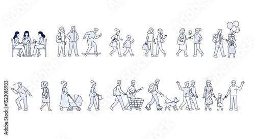 Diverse People Engaging in Various Activities (1)