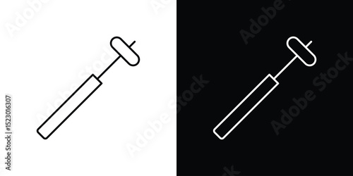 reflex hammer icon Graphic vector set for ui design
