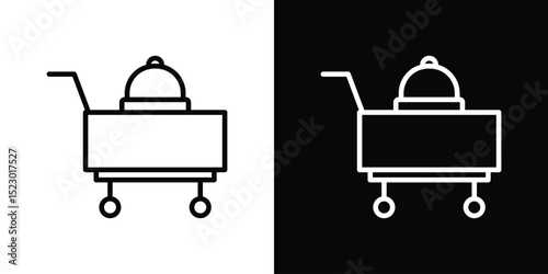 Room service icon Graphic vector set for ui design