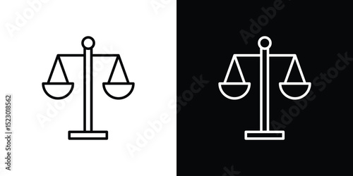 Scale icon Graphic vector set for ui design
