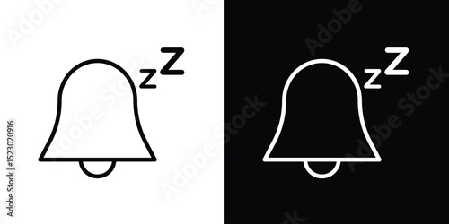Snooze icon Graphic vector set for ui design