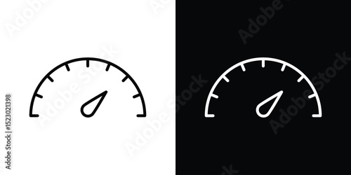 Speedometer icon Graphic vector set for ui design