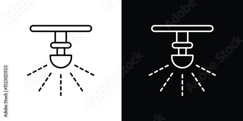 Sprinkler icon Graphic vector set for ui design