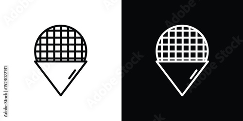 Stroopwafel icon Graphic vector set for ui design