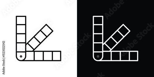 Swatch icon Graphic vector set for ui design