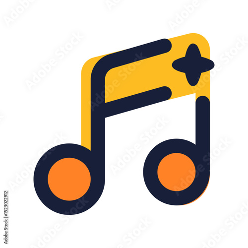 generate music flat line icon