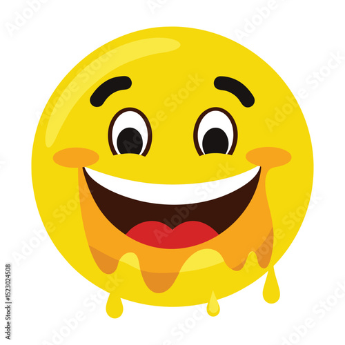 happy smiley face with smile