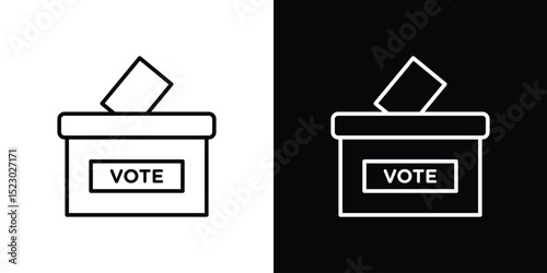 Voting icon Graphic vector set for ui design