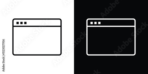 Web page icon Graphic vector set for ui design