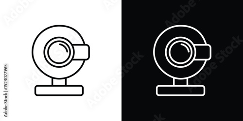 Webcam icon Graphic vector set for ui design