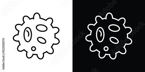 White blood cell icon Graphic vector set for ui design
