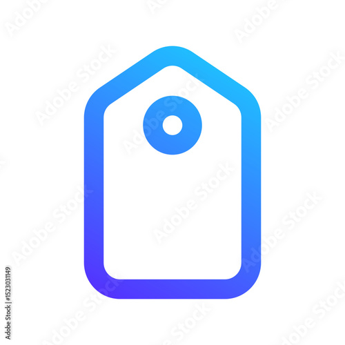 tag gradient icon