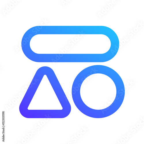 toy gradient icon