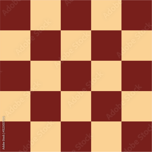 red and white chess board