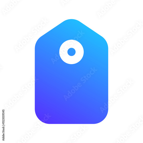 tag gradient fill icon