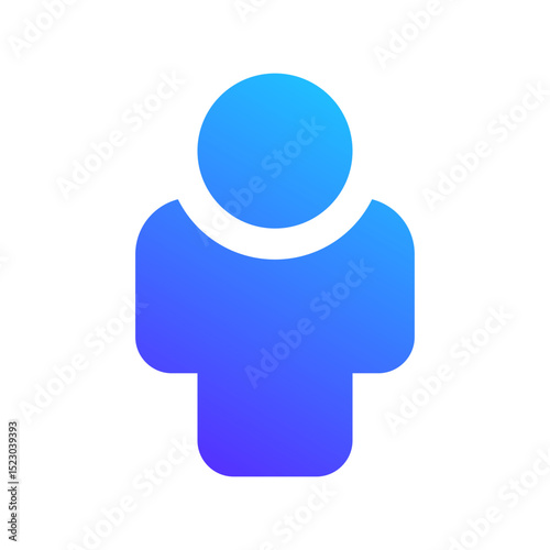 toilet gradient fill icon