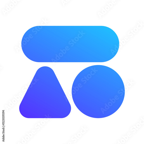toy gradient fill icon