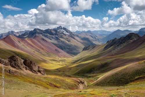 High-altitude scenery showcasing the beauty of South American nature