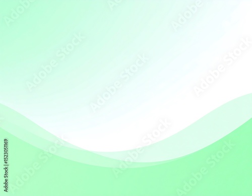 Abstract light green and white background