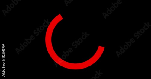 Stop Icon Animation – Vector Symbol for stop, Block , warning Action