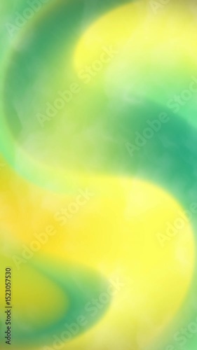 Blurred yellow and green abstract background with smoke effect suitable for presentations, websites, social media graphics, print materials, and artistic projects.
