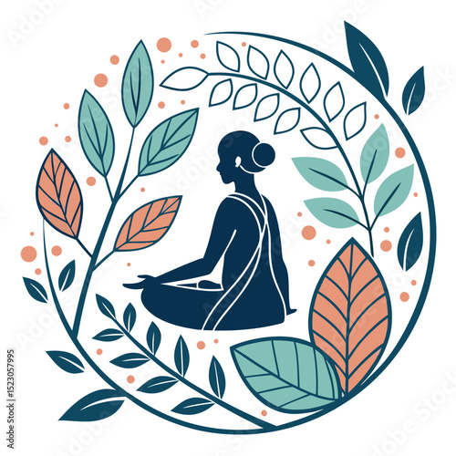 yoga lotus pose with lotus