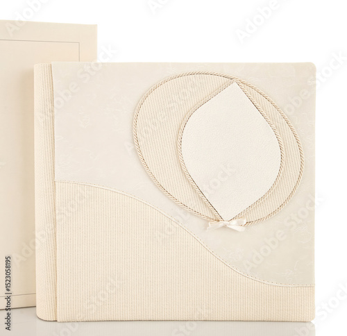 Photography Elegant wedding photo album with slipcase showing craftsmanship and memories