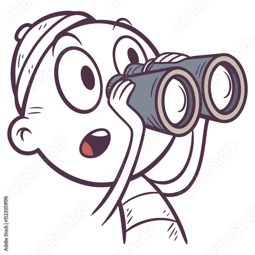 Vector emoji of a pair of wide open eyes, often looking slightly to the side. Conveys watching, looking, curiosity, surprise, or sometimes suspicion.