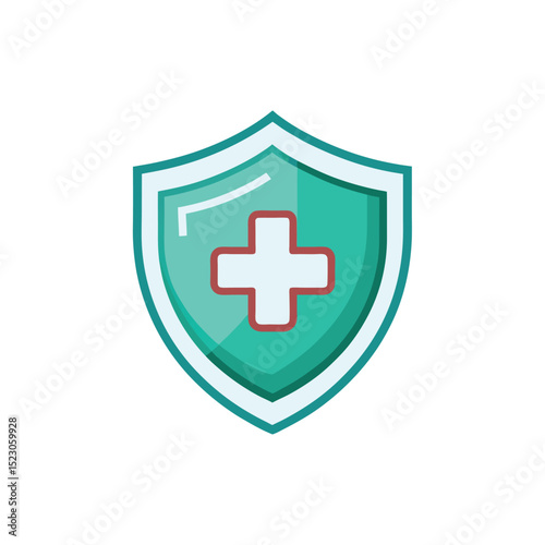 Healthcare Security Symbol – Flat Vector on White

Medical Insurance and Protection Icon – Vector Design