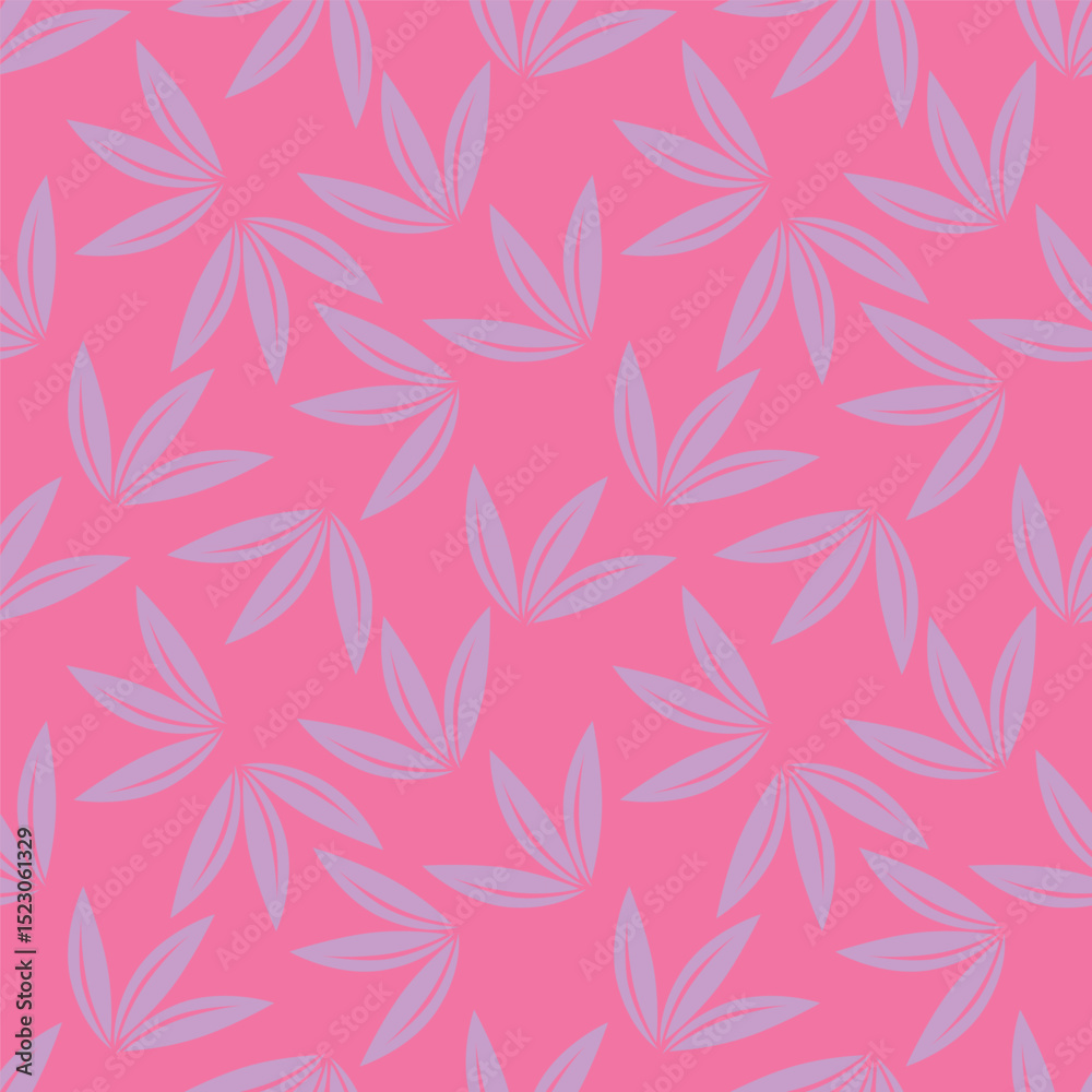 Fototapeta premium Floral pattern design, vector illustration background
