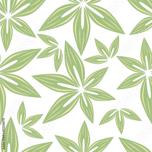 Floral pattern design, vector illustration background