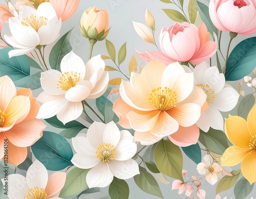 Delicate floral arrangement