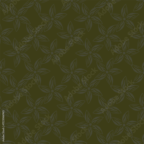 Floral pattern design, vector illustration background