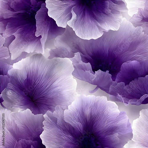 Elegant Purple Floral Pattern Design