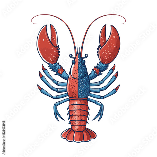 Explore the intriguing characteristics of the vibrant lobster species in nature