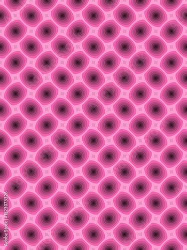 Seamless abstract pattern, pink peonies, vertical